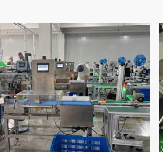 米畦检重秤食品行业客户现场案例