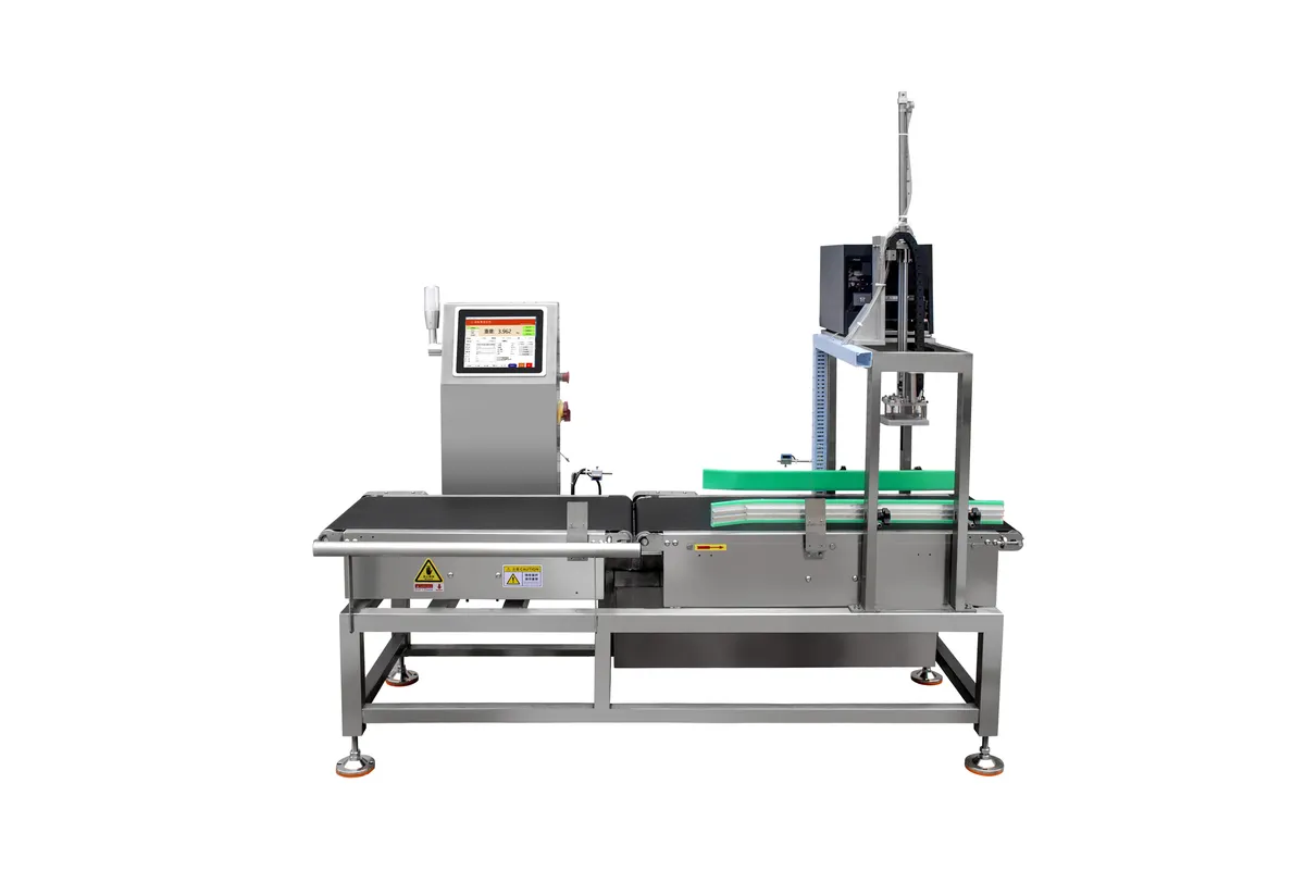 外箱全自动侧面称重即时打印贴标机 MQ-MLW8050L30